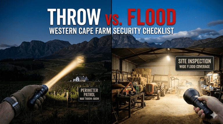 The Ultimate Western Cape Farm & Security Checklist: Choosing the Right Throw vs. Flood
