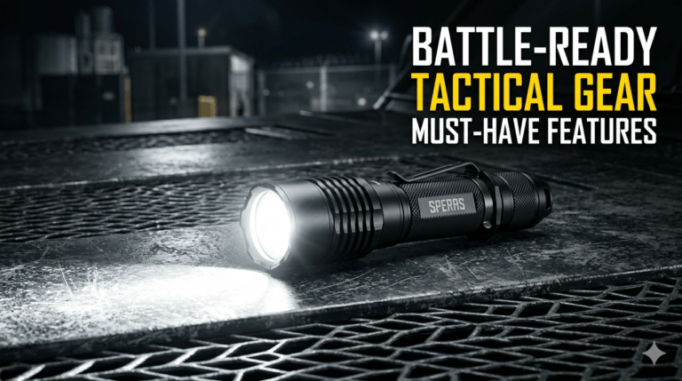 Tactical Flashlights for Private Security: 5 Non-Negotiable Features