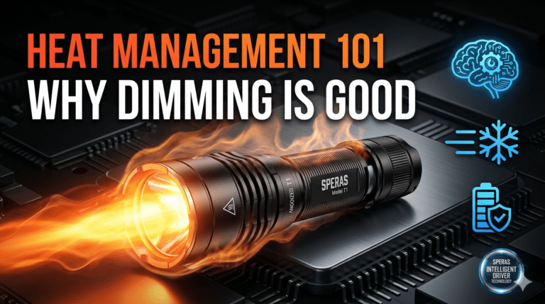 Heat Management 101: Why Your Flashlight Dims (and Why That’s Actually a Good Thing)